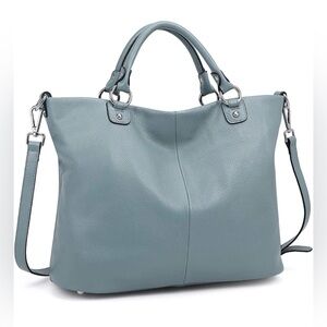 Kattee Large Soft Leather Tote